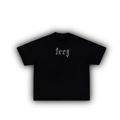 Playera corte oversize TOTAL BLACK