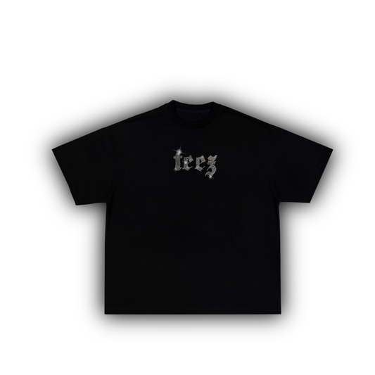 Playera corte oversize TOTAL BLACK