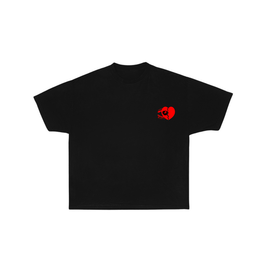 Camisa oversize "Track list red"
